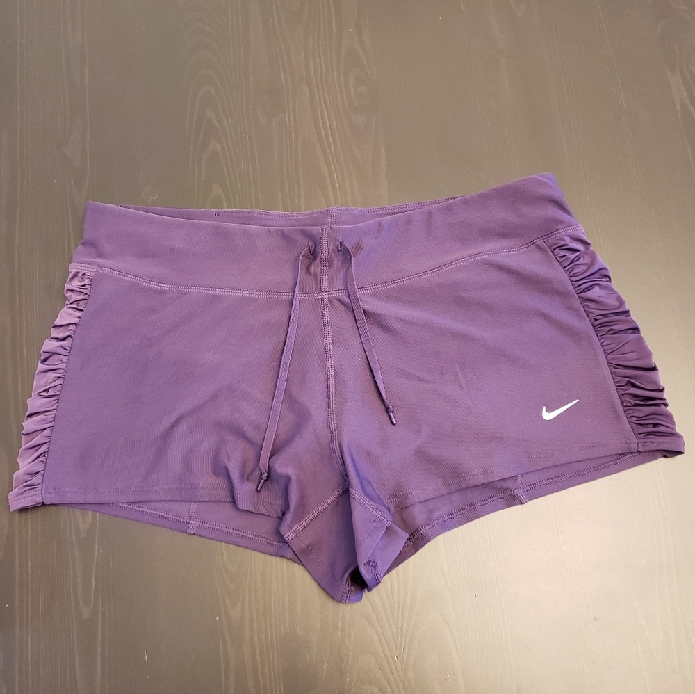 Purple Nike Dri-Fit Shorts medium